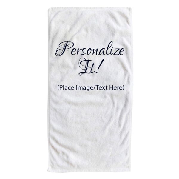Personalized Photo Collage Beach Towel Thumbnail