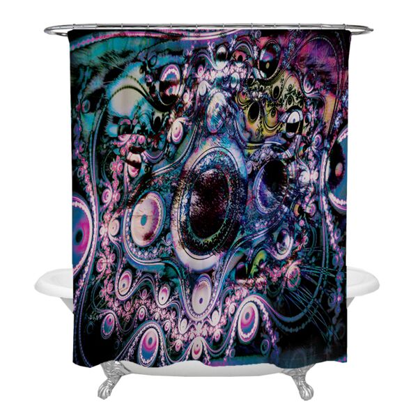 Funky Abstraction Shower Curtain Thumbnail