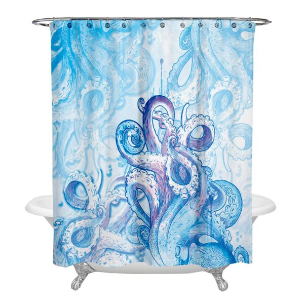 Octopus Shower Curtain Thumbnail