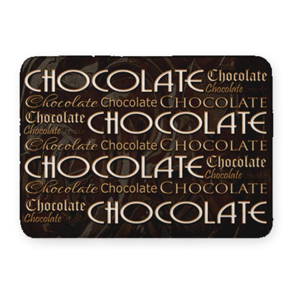 Chocolate Coral Fleece Bath Mat Thumbnail