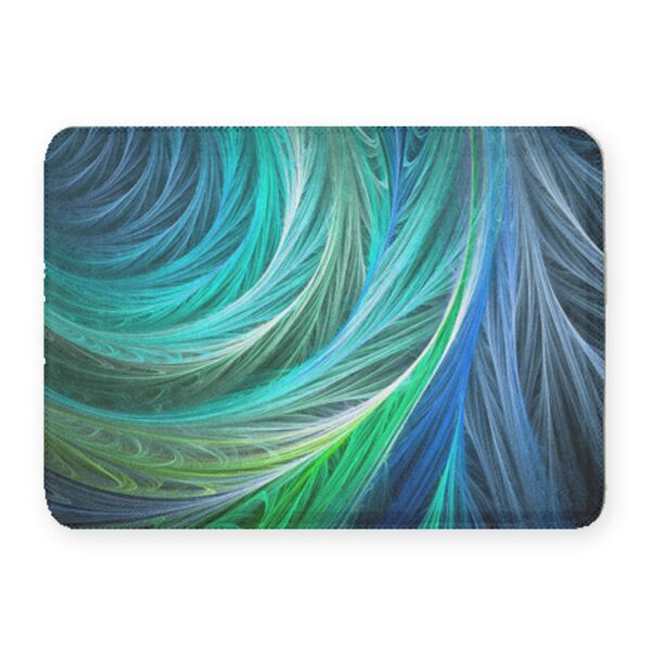 Cyanotic Coral Fleece Bath Mat Thumbnail
