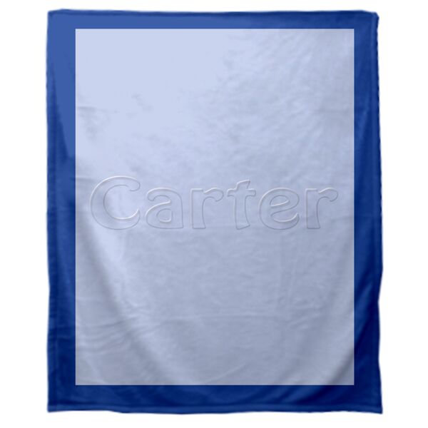 Personalized Baby (Boys) Classic Fleece Blanket - 30" x 40" Thumbnail