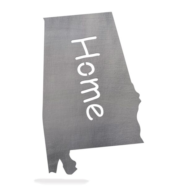 New! 14" State Cutout with Home Metal  Thumbnail