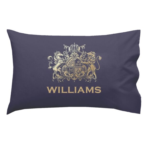 NEW!! Personalized Crest Pillow Case - Single Sided 30" x 20" Thumbnail