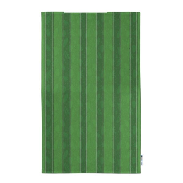 Personalized (Optional) Green Pattern Christmas Kitchen Towel 11"x18" Thumbnail