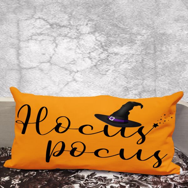 Halloween Hocus Pocus Personalized Lumbar Pillow - 21" x 13" Thumbnail