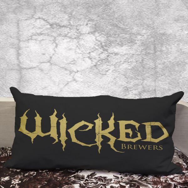 Halloween Wicked Personalized Lumbar Pillow - 21" x 13" Thumbnail