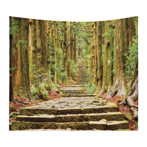 Personalized Photo Collage Microfiber Hidden Forest Tapestry - 80" x 68" Thumbnail