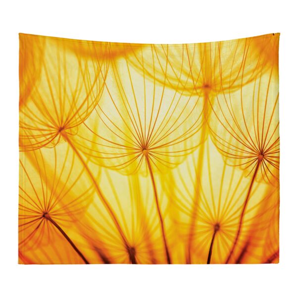 Personalized Photo Collage Dandelion Microfiber Wall Tapestry - 80" x 68" Thumbnail