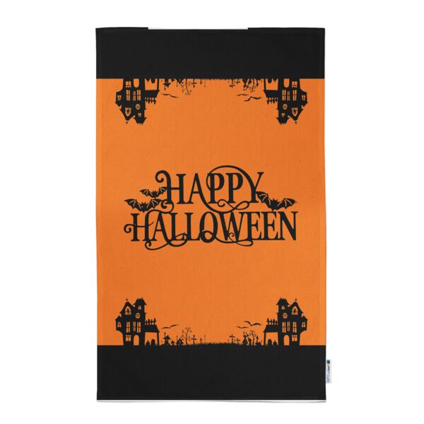 Happy Halloween Personalized (Optional)  Kitchen Towel 11"x18" Thumbnail