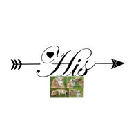 Personalized HIS & HER Arrows Pillowcase Set Thumbnail