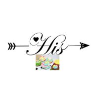 Personalized HIS & HER Arrows Pillowcase Set Thumbnail