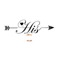 Personalized HIS & HER Arrows Pillowcase Set Thumbnail