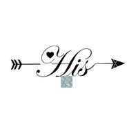 Personalized HIS & HER Arrows Pillowcase Set Thumbnail