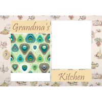 NEW!!! Personalized Photo Collage Grandma's Kitchen Floor Mat  27" x 18" Thumbnail