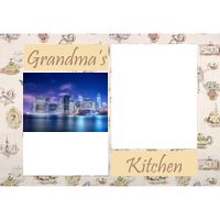 NEW!!! Personalized Photo Collage Grandma's Kitchen Floor Mat  27" x 18" Thumbnail