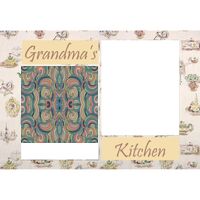 NEW!!! Personalized Photo Collage Grandma's Kitchen Floor Mat  27" x 18" Thumbnail