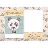 NEW!!! Personalized Photo Collage Grandma's Kitchen Floor Mat  27" x 18" Thumbnail