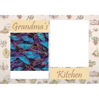 NEW!!! Personalized Photo Collage Grandma's Kitchen Floor Mat  27" x 18" Thumbnail