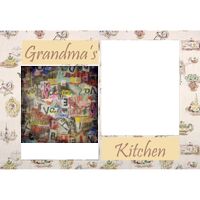 NEW!!! Personalized Photo Collage Grandma's Kitchen Floor Mat  27" x 18" Thumbnail