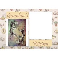 NEW!!! Personalized Photo Collage Grandma's Kitchen Floor Mat  27" x 18" Thumbnail