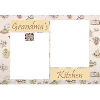 NEW!!! Personalized Photo Collage Grandma's Kitchen Floor Mat  27" x 18" Thumbnail