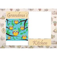 NEW!!! Personalized Photo Collage Grandma's Kitchen Floor Mat  27" x 18" Thumbnail