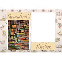 NEW!!! Personalized Photo Collage Grandma's Kitchen Floor Mat  27" x 18" Thumbnail