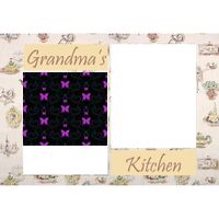 NEW!!! Personalized Photo Collage Grandma's Kitchen Floor Mat  27" x 18" Thumbnail