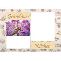 NEW!!! Personalized Photo Collage Grandma's Kitchen Floor Mat  27" x 18" Thumbnail