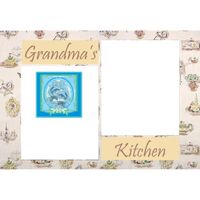 NEW!!! Personalized Photo Collage Grandma's Kitchen Floor Mat  27" x 18" Thumbnail