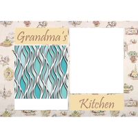 NEW!!! Personalized Photo Collage Grandma's Kitchen Floor Mat  27" x 18" Thumbnail