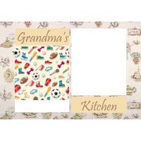 NEW!!! Personalized Photo Collage Grandma's Kitchen Floor Mat  27" x 18" Thumbnail