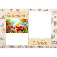 NEW!!! Personalized Photo Collage Grandma's Kitchen Floor Mat  27" x 18" Thumbnail