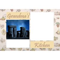 NEW!!! Personalized Photo Collage Grandma's Kitchen Floor Mat  27" x 18" Thumbnail