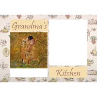 NEW!!! Personalized Photo Collage Grandma's Kitchen Floor Mat  27" x 18" Thumbnail