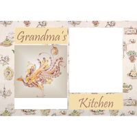 NEW!!! Personalized Photo Collage Grandma's Kitchen Floor Mat  27" x 18" Thumbnail