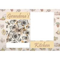 NEW!!! Personalized Photo Collage Grandma's Kitchen Floor Mat  27" x 18" Thumbnail