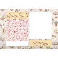 NEW!!! Personalized Photo Collage Grandma's Kitchen Floor Mat  27" x 18" Thumbnail