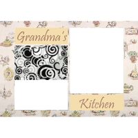 NEW!!! Personalized Photo Collage Grandma's Kitchen Floor Mat  27" x 18" Thumbnail