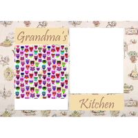 NEW!!! Personalized Photo Collage Grandma's Kitchen Floor Mat  27" x 18" Thumbnail