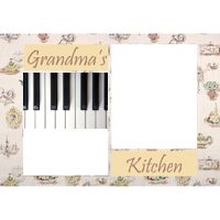 NEW!!! Personalized Photo Collage Grandma's Kitchen Floor Mat  27" x 18" Thumbnail