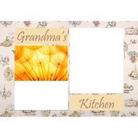 NEW!!! Personalized Photo Collage Grandma's Kitchen Floor Mat  27" x 18" Thumbnail