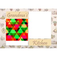 NEW!!! Personalized Photo Collage Grandma's Kitchen Floor Mat  27" x 18" Thumbnail