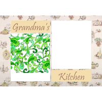 NEW!!! Personalized Photo Collage Grandma's Kitchen Floor Mat  27" x 18" Thumbnail