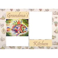 NEW!!! Personalized Photo Collage Grandma's Kitchen Floor Mat  27" x 18" Thumbnail