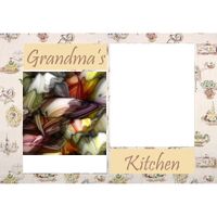 NEW!!! Personalized Photo Collage Grandma's Kitchen Floor Mat  27" x 18" Thumbnail