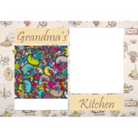 NEW!!! Personalized Photo Collage Grandma's Kitchen Floor Mat  27" x 18" Thumbnail