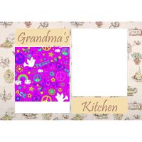 NEW!!! Personalized Photo Collage Grandma's Kitchen Floor Mat  27" x 18" Thumbnail