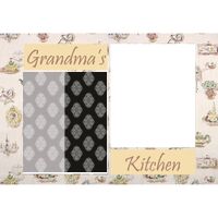 NEW!!! Personalized Photo Collage Grandma's Kitchen Floor Mat  27" x 18" Thumbnail